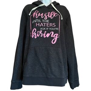 Newport “Hustle Until Your Haters Ask If You’re Hiring” Graphic Hoodie